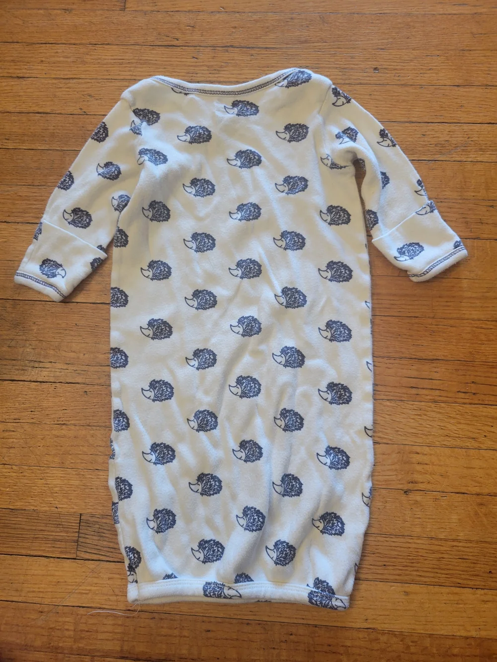 100% Organic Cotton Neutral Gray & White Baby 5- Pc Sleeper Set